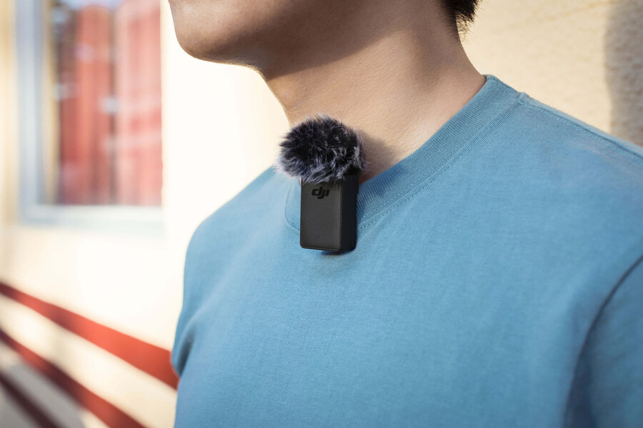 trasmettitore microfono wireless dji