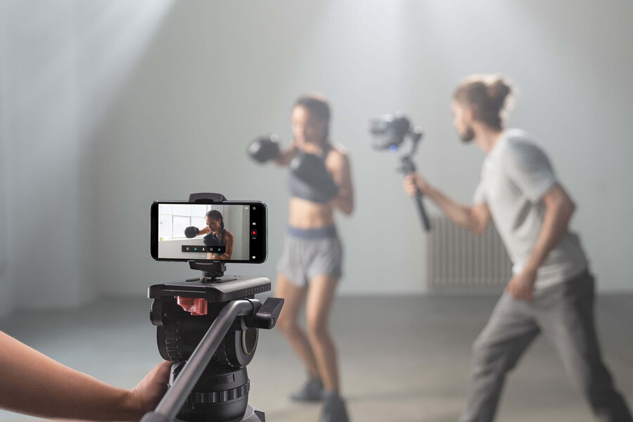 supporto per smartphone dji rs