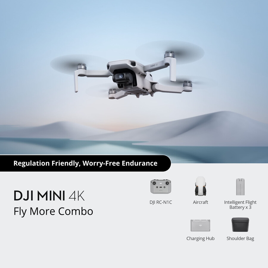 pacchetto fly more dji mini 4k