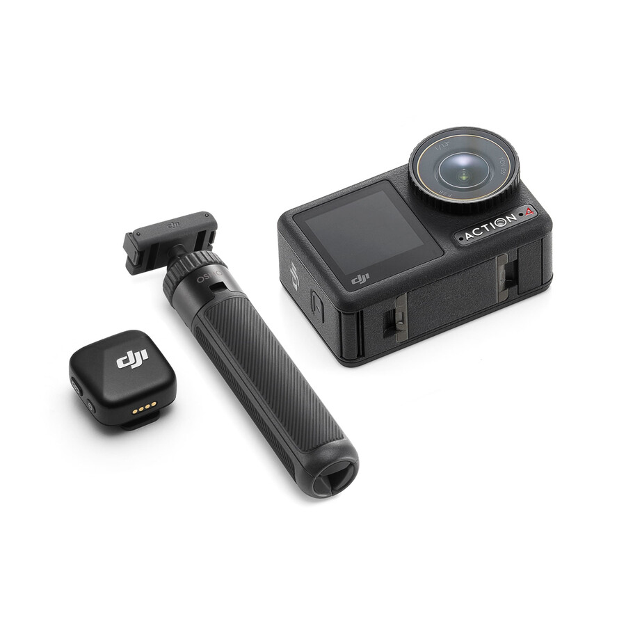 pacchetto osmo action 4 vlog dji mic mini mini extension bar