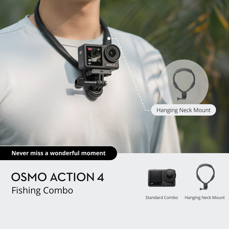 pacchetto pesca osmo action 4