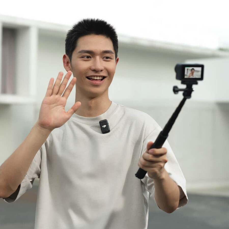 pacchetto vlog osmo action 4 dji mic 2