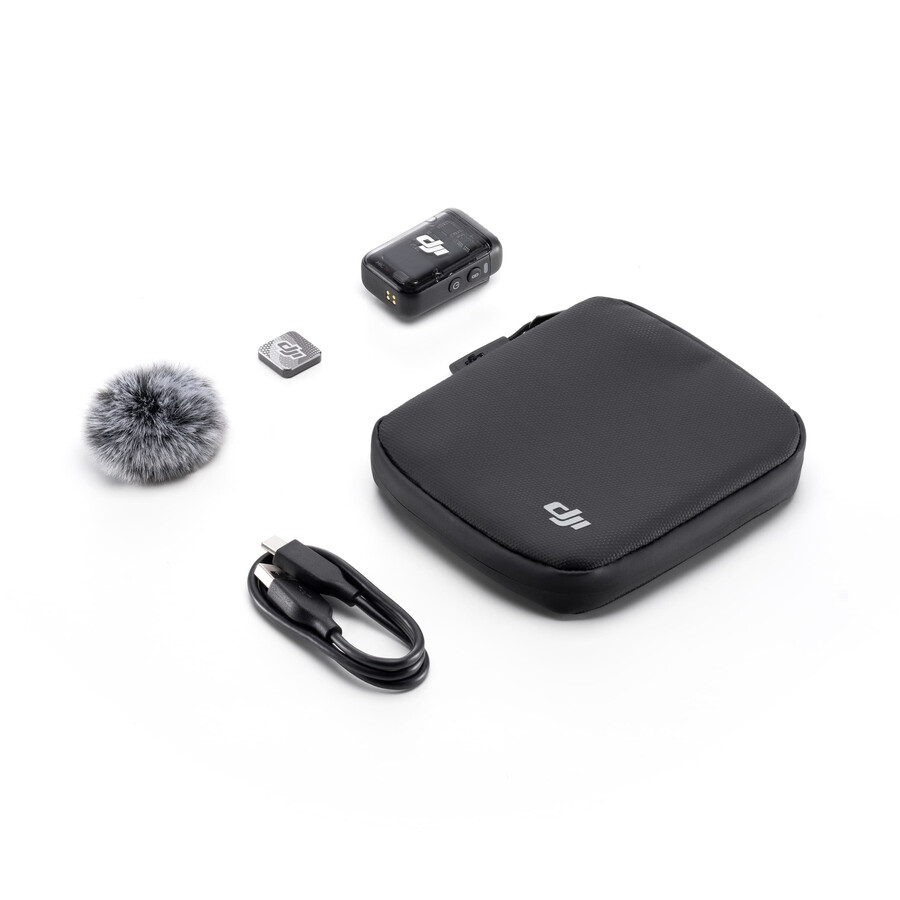 trasmettitore dji mic 2 shadow black